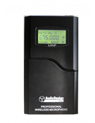AUDIODESIGN TRASMETTITORE UHF 100 CH