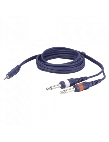 DAP FL31 - stereo mini-jack to 2 mono...