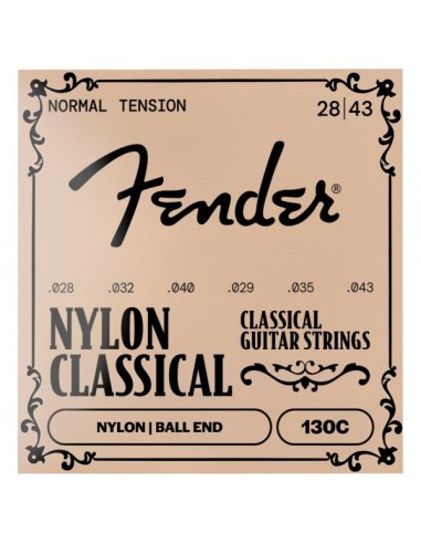 Fender 130C Corde Nylon Chitarra...